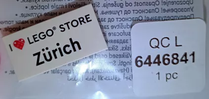 Set LEGO Promotionnel 6446841 I Heart LEGO Store Zurich Tile
