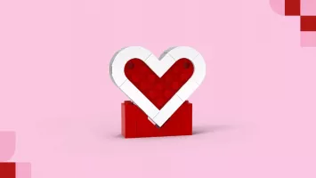Set LEGO Promotionnel 6511213 Heart