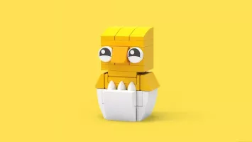 Set LEGO Promotionnel 6515332 Chick in Egg