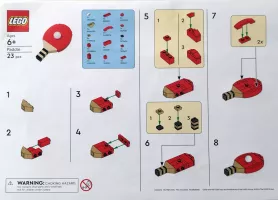 Set  LEGO Promotionnel 6565151 F1 Steering Wheel M&T