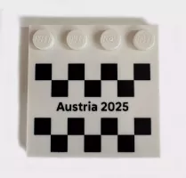 Set LEGO Promotionnel 6597570 Formula 1 Austrian Grand Prix 2025 Promotional Tile