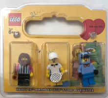 Set LEGO Promotionnel BLUEWATER Bluewater 15th birthday minifigure pack