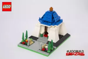 Set LEGO Promotionnel COWT Cities of Wonders - Taiwan: Chiang Kai-shek Memorial Hall