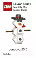 Set LEGO Promotionnel MMMB018 Snowman