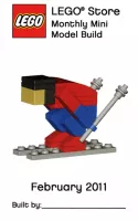 Set LEGO Promotionnel MMMB034 Skier