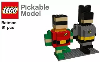 Set LEGO Promotionnel PAB4 Batman & Robin (Limited Edition PAB Model)