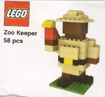 Set LEGO Promotionnel PAB6 Zoo Keeper