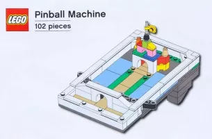 Set LEGO Promotionnel PINBALL Pinball Machine