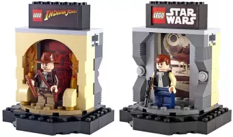 Set LEGO Promotionnel PROMOSW005 Han Solo / Indiana Jones Transformation