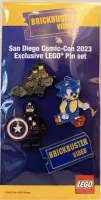 Set LEGO Promotionnel SDCC2023 Brickbuster Video minifigure
