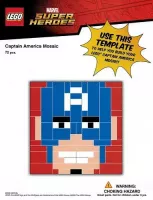 Set LEGO Promotionnel TRUCAPAM Captain America Mosaic