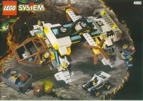 Set  LEGO Rock Raiders 4980 Tunnel Transport