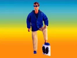 Set LEGO Scala 3103 Christian in Blue Blazer