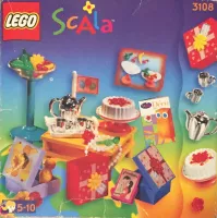 Set LEGO Scala 3108 Birthday Accessories