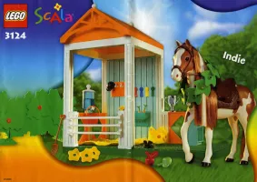 Set LEGO Scala 3124 Indie's Stable