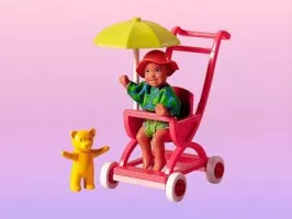Set LEGO Scala 3130 Swinging Stroller