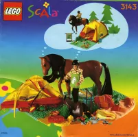 Set LEGO Scala 3143 Camping Trip