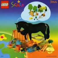 Set LEGO Scala 3144 Horse Stable