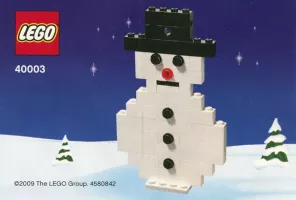 Set  LEGO Saisonnier 40003 Snowman