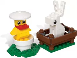 Set  LEGO Saisonnier 40031 Bunny and Chick