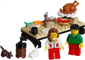 Set  LEGO Saisonnier 40056 Thanksgiving Feast