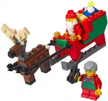 Set  LEGO Saisonnier 40059 Santa's Sleigh