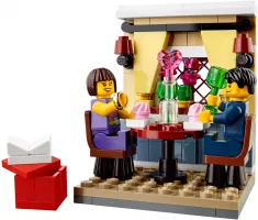 Set  LEGO Saisonnier 40120 Valentine's Day Dinner