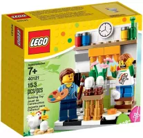 Set  LEGO Saisonnier 40121 Painting Easter Eggs