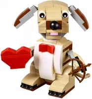 Set  LEGO Saisonnier 40201 Valentine's Cupid Dog