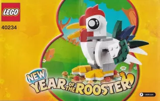 Set  LEGO Saisonnier 40234 Year of the Rooster
