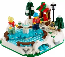 Set  LEGO Saisonnier 40416 Ice Skating Rink