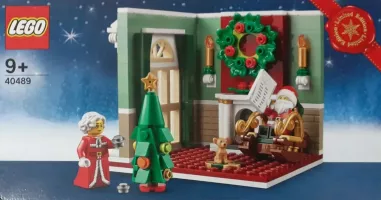 Set  LEGO Saisonnier 40489 Mr. and Mrs. Claus' Living Room