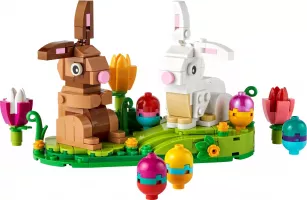 Set  LEGO Saisonnier 40523 Easter Rabbits Display