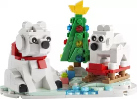 Set  LEGO Saisonnier 40571 Wintertime Polar Bears