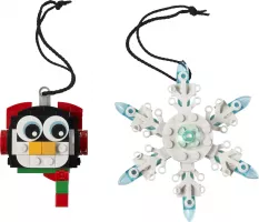 Set  LEGO Saisonnier 40572 Penguin & Snowflake