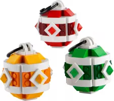 Set  LEGO Saisonnier 40604 Christmas Decor Set