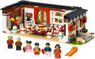 Set  LEGO Saisonnier 80101 Chinese New Year's Eve Dinner