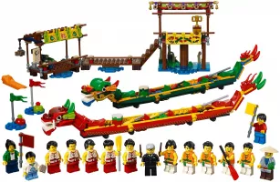 Set  LEGO Saisonnier 80103 Dragon Boat Race