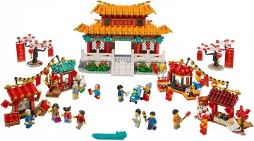 Set  LEGO Saisonnier 80105 Chinese New Year Temple Fair