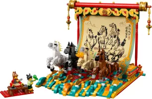 Set Lego Saisonnier 80119 Tableau vivant: le galop des chevaux