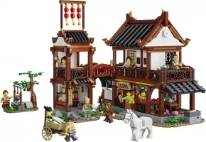 Set LEGO Saisonnier 80121 L'auberge traditionnelle du clair de lune
