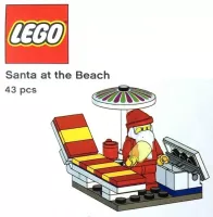 Set  LEGO Saisonnier TRUSANTA Santa at the Beach