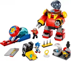Set LEGO Sonic le hérisson 76993 Sonic vs. Dr. Eggman's Death Egg Robot