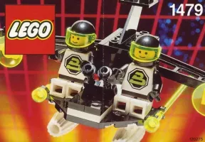 Set LEGO Space 1479 Two-Pilot Craft