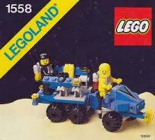 Set LEGO Space 1558 Mobile Command Trailer