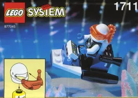Set LEGO Space 1711 Ice Planet Scooter