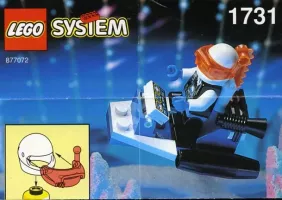 Set LEGO Space 1731 Ice Planet Scooter