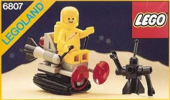 Set LEGO Space 6807 Space Sledge with Astronaut and Robot