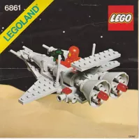 Set LEGO Space 6861 Super Model Building Instruction