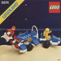 Set LEGO Space 6874 Moonrover